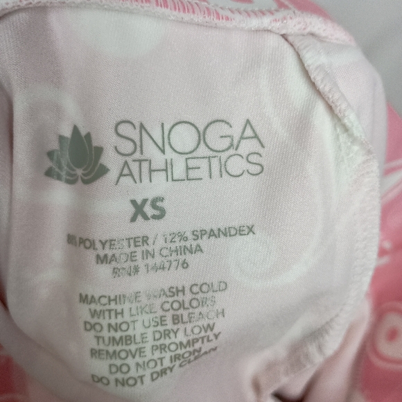 NWT SNOGA Pink Paisley Print Skirt (#1,342) - Picture 8 of 8